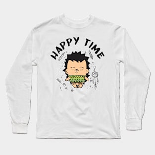 Happy Time Long Sleeve T-Shirt